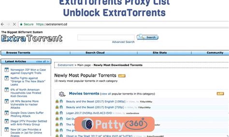 ExtraTorrents Proxy List December 2022: Unblock .